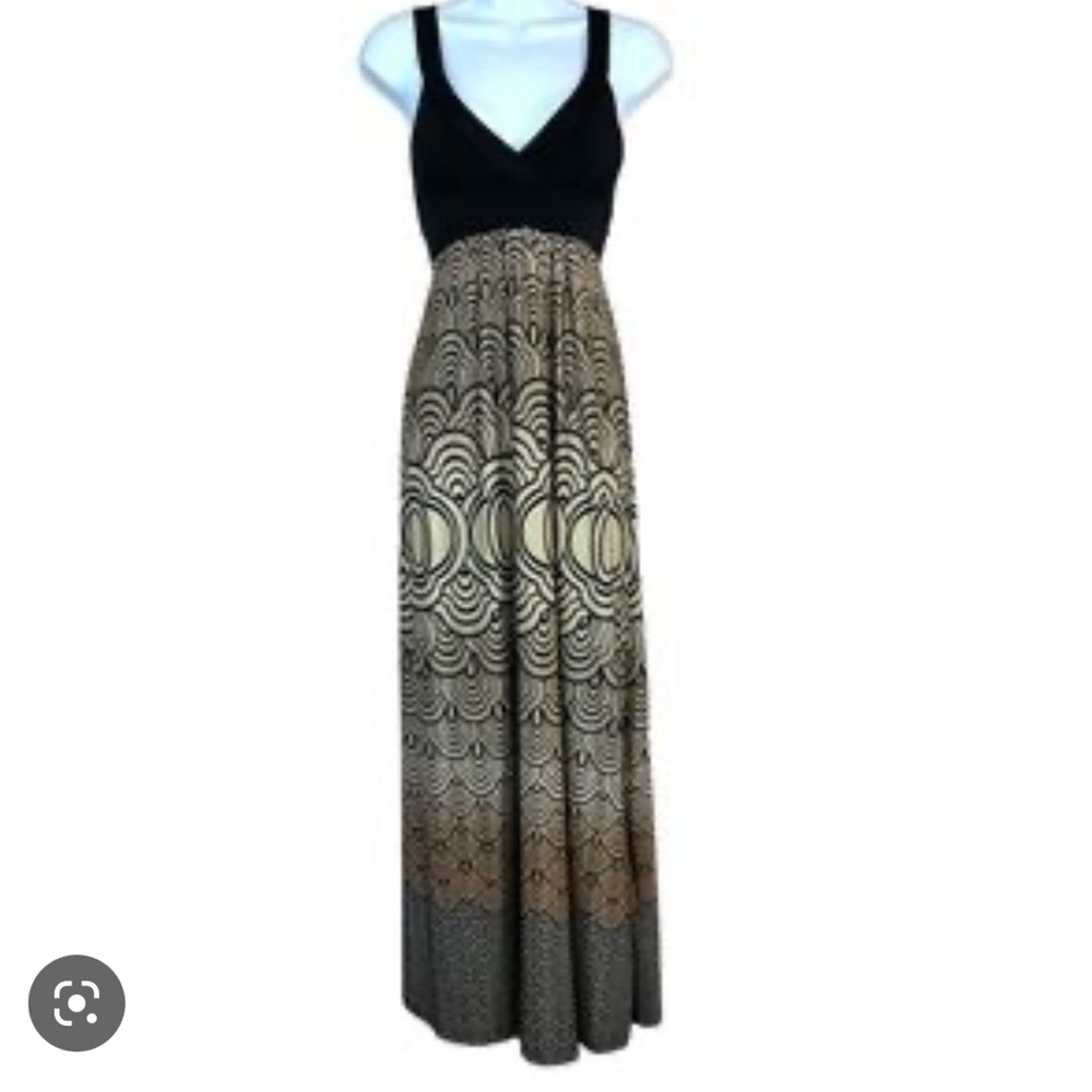 Deco print ombré Maxi purple